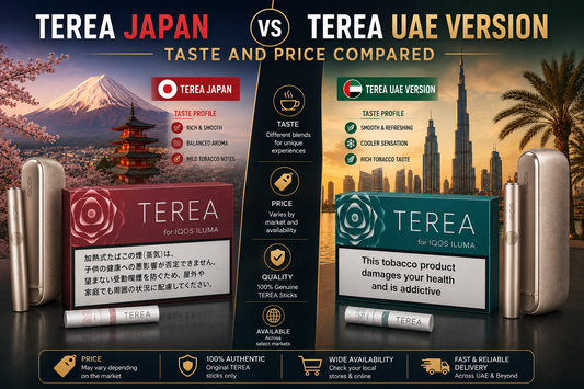 TEREA Japan vs TEREA UAE Version: Taste and Price Compared