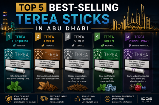 Top 5 Best-Selling TEREA Sticks in Abu Dhabi