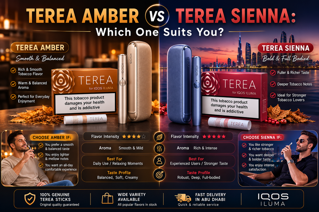 TEREA Amber vs TEREA Sienna: Which One Suits You?