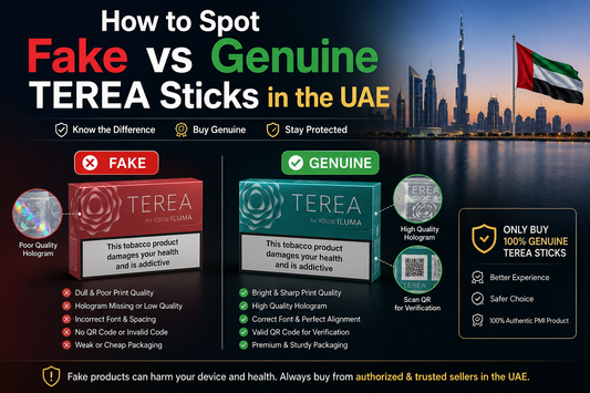How to Spot Fake vs Genuine TEREA Sticks in the UAE